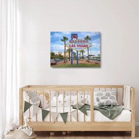 Kép - Las Vegas (üvegen) (70x50 cm)