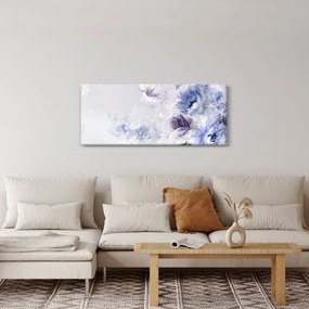 Kép - Virágok, textúrált festmény (120x50 cm)