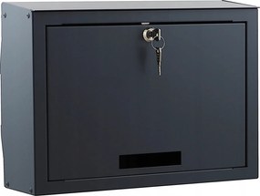 Robusztus Postaláda Levelekhez Lengyel Termék horganyzott acél Fekete