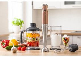 Sencor - Botmixer 4in1 1200W/230V rozsdamentes acél/réz