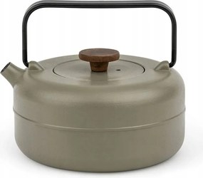 Henan öntöttvas vízforraló, 750 ml, khaki