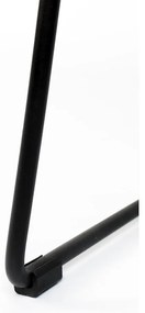 Fekete bárszék szett 2 db-os (ülésmagasság 62 cm) Tangle – White Label