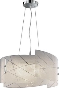 TRIO 301200300 SANDRINA Modern Függesztett Lámpa Fehér E27 IP20