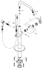 GROHE 23491AL1 - ESSENCE kádcsaptelep 277 mm grafit