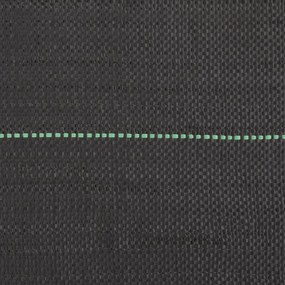 fekete PP talajtakaró membrán 0,5x25 m