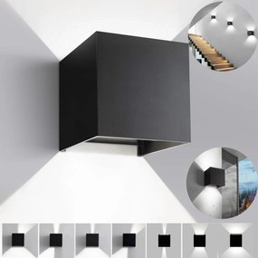 Kerti Fali Lámpa Led Homlokzati Fali lámpa Kültéri Vízálló 20W