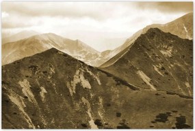 Poszterek 120x80 Tátra Lengyel hegyek Kilátás