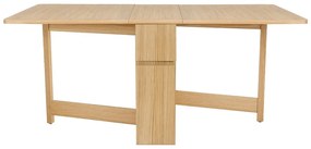 Mel bővíthető asztal tölgyfa dekorral - Woodman