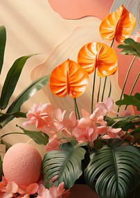 Poszter 67,5x95cm Narancssárga Paradicsom