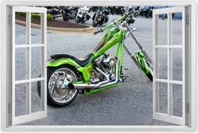 Poszterek 60x40 Lime chopper Motor