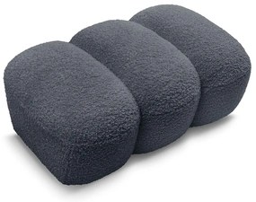 Sötétszürke buklé lábtartó Hippolyte – Bobochic Paris