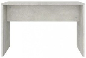 betonszürke szerelt fa fésülködőszék 70 x 35 x 45 cm