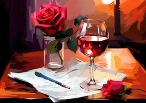 Poszter 42x29,7cm Költői este