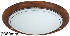 RÁBALUX 5427 UFO Ufo Lámpa Tölgy E27 IP20
