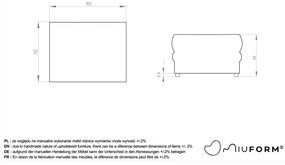 Világosszürke lábtartó Wilson – Miuform