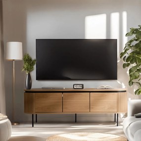 TV szekrény 160 cm tölgy színben – BECK