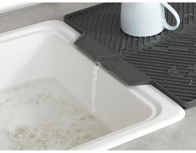 Neli sötétszürke edényszárító alátét, 34 x 40 cm - Wenko