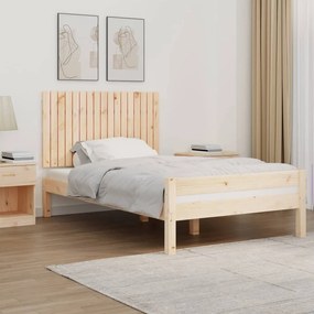 tömör fenyőfa fali fejtámla 108 x 3 x 60 cm