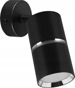 Fali-mennyezeti spot lámpatest Dior Spt GU10 fekete/króm