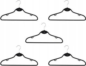 Roxi Flokkolt akasztó szett 5 db-os Fekete