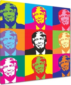 Vászonkép 90x90 Donald Trump elnök