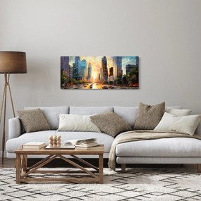 Kép - A város festése (120x50 cm)