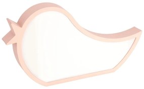 Rózsaszín gyerek éjjelilámpa Bird – Candellux Lighting