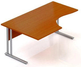 Visio ergonomikus asztal 160 x 100 cm, bal, cseresznye