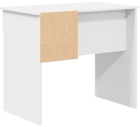 Fehér Asztal tárolóval 90x49.5x75 cm Mérnöki fa