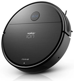 Niceboy ION Charles i6 - Intelligens robotporszívó 2in1 2600 mAh Wi-Fi fekete