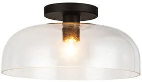 Alora Mood ALM-SYLVIA-SF-BK-CL - Mennyezeti lámpa SYLVIA 1xE27/60W/230V fekete