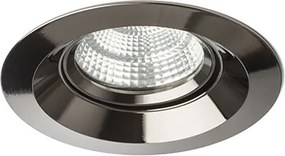 RENDL SPARKLE süllyesztett lámpa fekete króm 230V LED 5W 24° 3000K