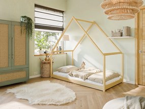 Gyerekágy 90x200 cm Mortisia (fenyő) (ágyráccsal). Akció -10%. 1096198