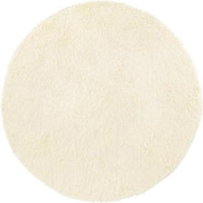 vidaXL krém poliészter hosszú szálú NAVARRA bozontos szőnyeg 200x200cm