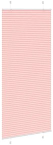 pliszírozott redőny rózsaszín 95x200 cm szövetszélesség 94,4 cm