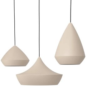 Eglo 390269 - Csillár zsinóron TORREMOLINOS 3xE27/28W/230V bézs