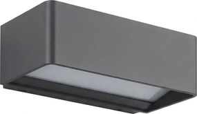 LED kültéri fali lámpatest LED/13W/230V IP65 fekete