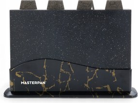 Márvány vágódeszka szett állványban 4 db-os konyhai vágódeszka