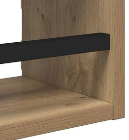 vidaXL Fali polc készlet 3 pcs Artisan tölgy 40x16x14cm Faanyag