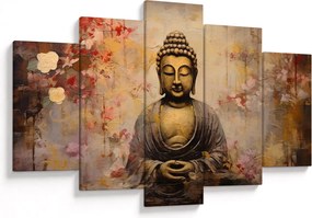 Kép - Buddha, festészet (150x105 cm)