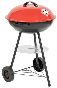 Faszenes kerti gömb grillsütő kerekes