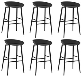 7 részes fekete bárszett