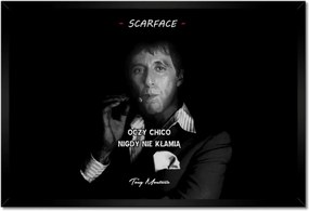 Poszterek keretben 60x40 Scarface Idézetek Portrék