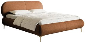 Franciaágy 180 cm Octave 180B (ágyráccsal) (réz + arany). 1099971