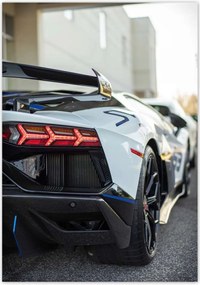 Poszterek 70x100 Sportautó hátulja