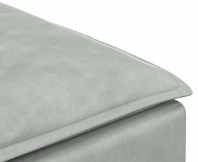 világosszürke moduláris kanapé lábzsámoly modul 100x100x48 cm