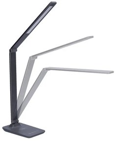 Solight WO55-G - LED Szabályozható asztali lámpa vezeték nélkül tölthető LED/10W/100-240V szürke