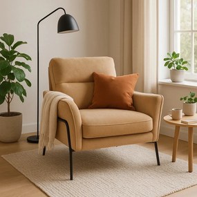 Fotel Bézs Színben. ALBERTO