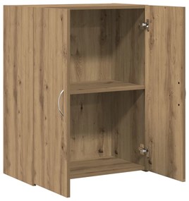 Irodai szekrény - Artisan tölgy - 60 x 32 x 77.5 cm - Műanyag
