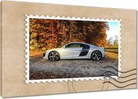 Vászonkép 60x40 Fehér Audi Tt